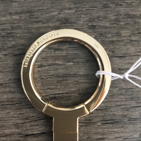 Kate SpadeCircle Mirror Leather BagCharm/keychain - Picture 6 of 8